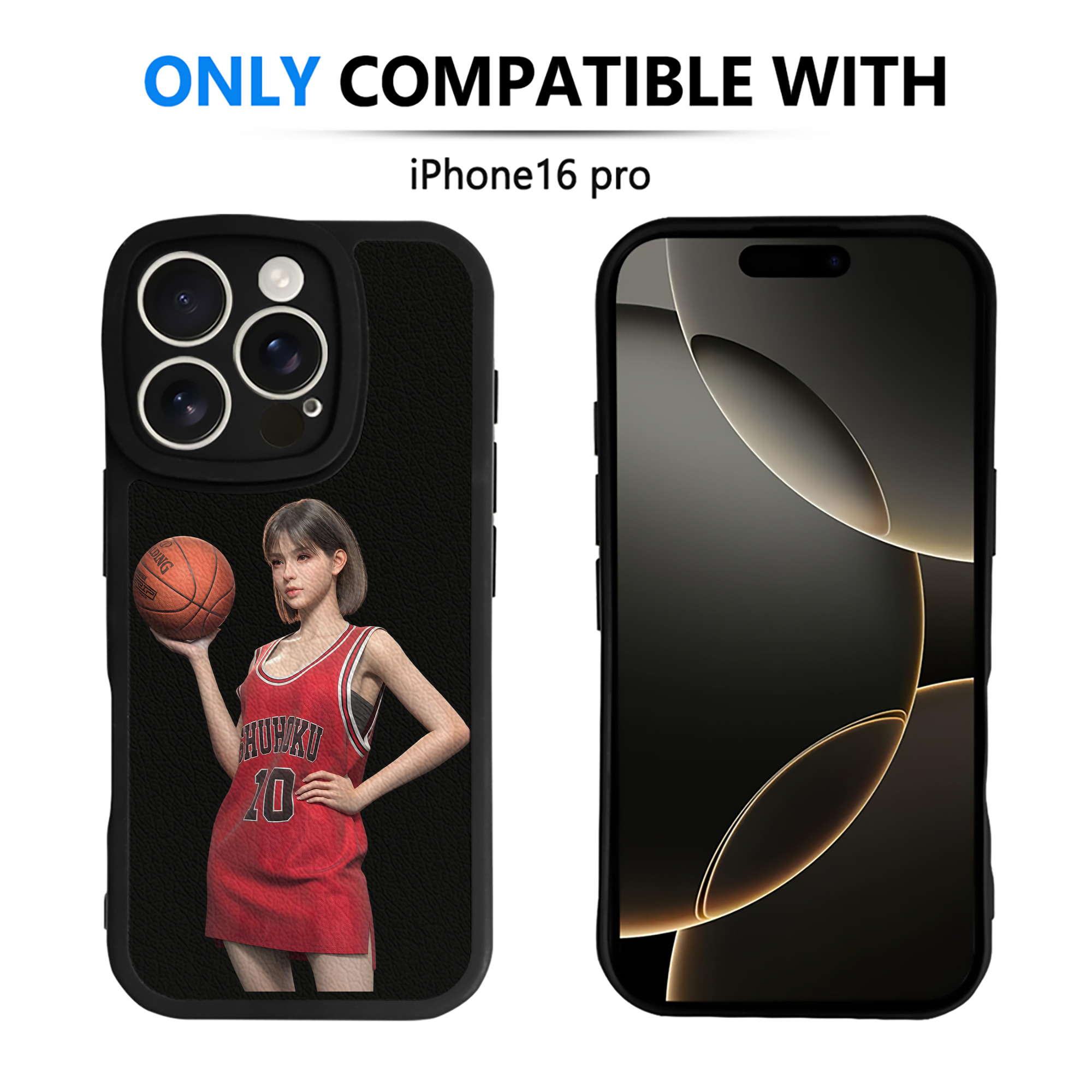 （画像用） SLAM DUNK／スラムダンク 【iPhone 16シリーズ対応】シリコンスマホケース（レザー調） 材質：シリコン